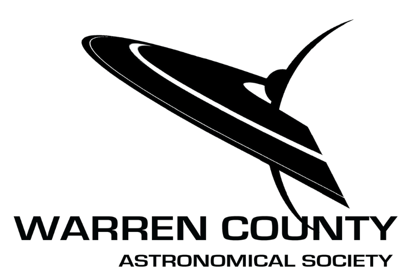 Logo of the Warren County Astronomical Society in Ohio. Shared 2025.